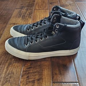 Men's Leather Converse High Tops